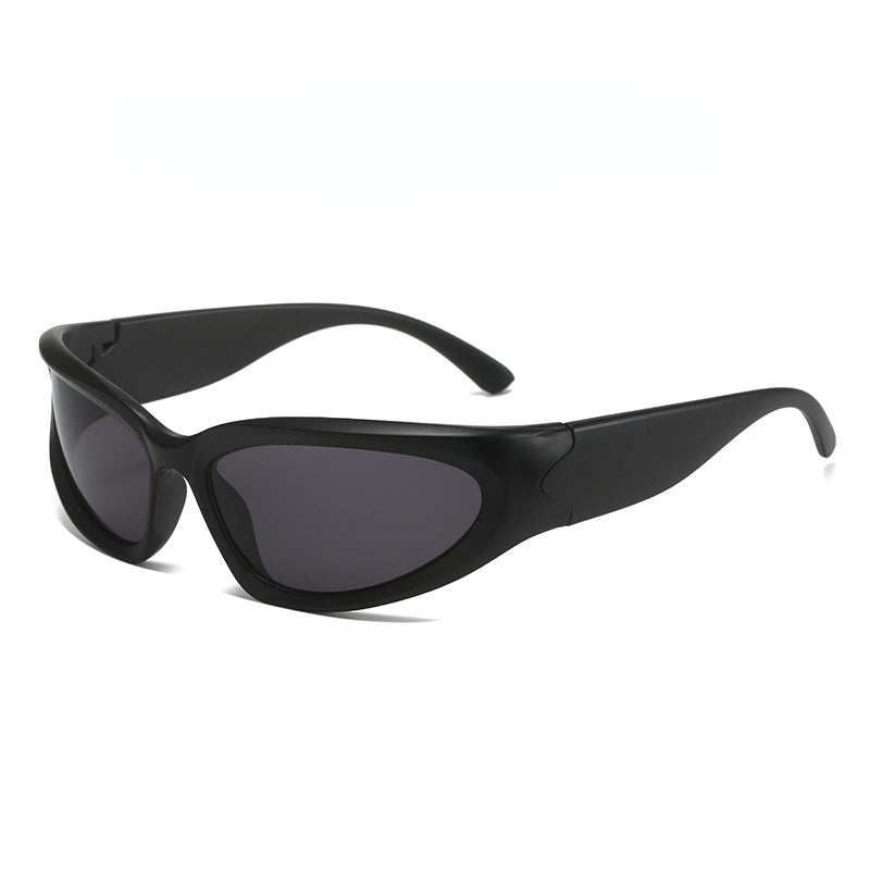 Wholesale Y2k Retro Sense of Technology Cyberpunk Cycling Sports PC Sunglasses